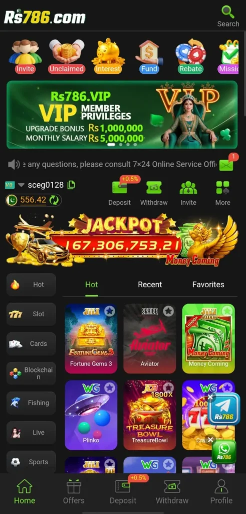 RS786 Game